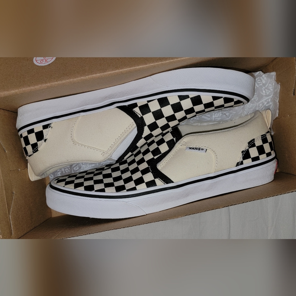 Checkered Vans